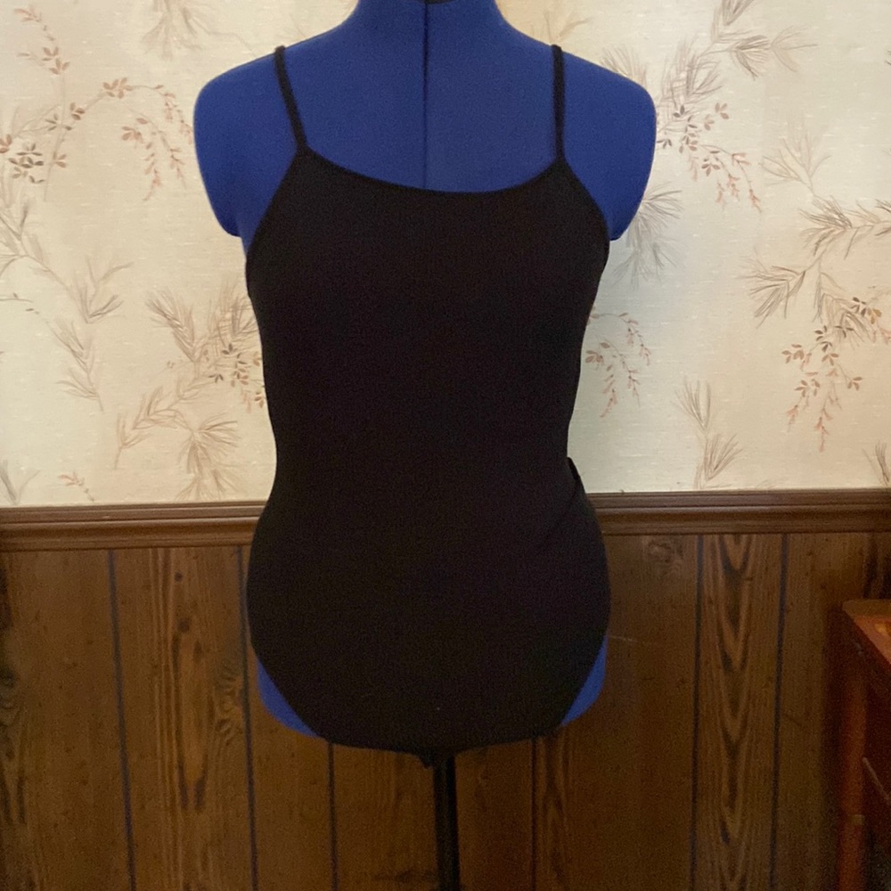 Black tanktop bodysuit